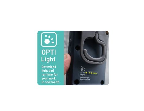 Akumulatorowa lampa robocza LED 500 lm 3,2  W z bazą ładującą Scangrip UNIFORM forLIFE 03.6208 - 6