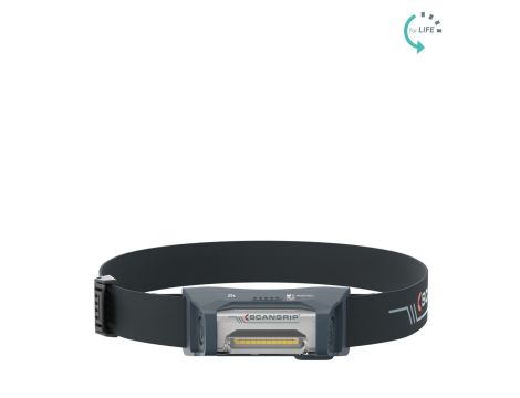 Akumulatorowa latarka czołowa LED z czujnikiem 400 lm 2,6 W Scangrip I-VIEW forLIFE 03.6212