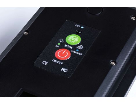 Taśma zewnętrzna LED solar 5m 3,2W DIM RGB 22lm/m czujnik zmierzchu pilot 5V IP44 czarny / tworzywo sztuczne - 10