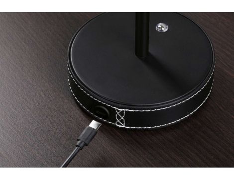 Lampka stołowa akumulatorowa PELLINI LED DIM USB-C 2W 300lm 3000K-6500K IP20 czarny matowy / metal - 5