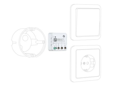 Sterownik podtynkowy Inteligentny dom SH Zigbee 3.0 Paulmann 230 V biały / tworzywo sztuczne - 2