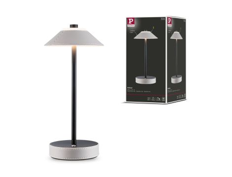 Lampka stołowa akumulatorowa PELLINI LED DIM USB-C 2W 300lm 3000K-6500K IP20 beżowy / czarny matowy / metal - 15