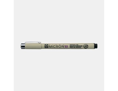 Marker, długopis Pigma Micron 03, 0,35 mm czarny, Sakura