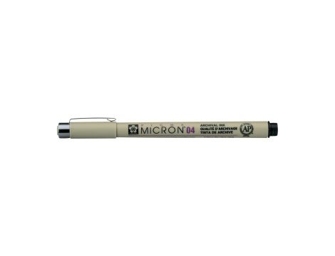 Marker, długopis Pigma Micron 04, 0,40 mm czarny, Sakura