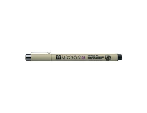 Marker, długopis Pigma Micron 05, 0,45 mm czarny, Sakura