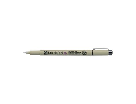 Marker, długopis Pigma Micron 05, 0,45 mm czarny, Sakura - 2
