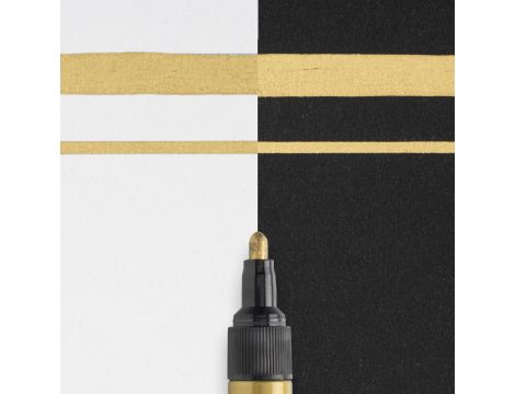 Marker Pen-touch Medium złoty, Sakura - 4