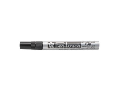 Marker Pen-touch Medium srebrny, Sakura