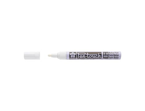 Marker Pen-touch Medium biały, Sakura - 2