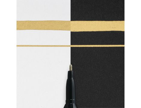 Marker Pen-touch Fine złoty, Sakura - 3