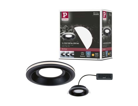 Oprawa wpuszczana SORMUS LED 6.5W 560lm / 180lm 3000K IP65 230V czarny / tworzywo sztuczne - 15