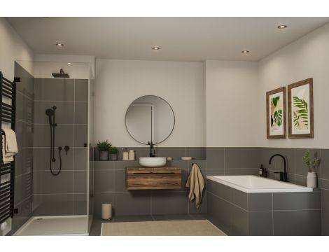 Oprawa wpuszczana SORMUS LED 6.5W 560lm / 180lm 3000K IP65 230V czarny / tworzywo sztuczne - 5