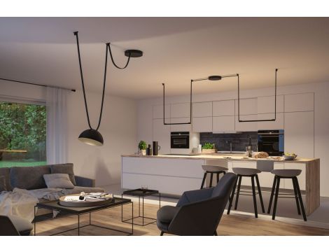 Oprawa systemu ULine BOL LED 12W 335lm 3000K 300mm IP20 48V czarny / aluminium - 6