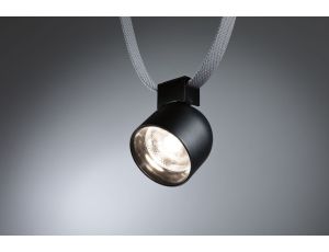 Reflektor systemu ULine RONDE LED 7W 405lm 3000K 85mm IP20 48V czarny / aluminium