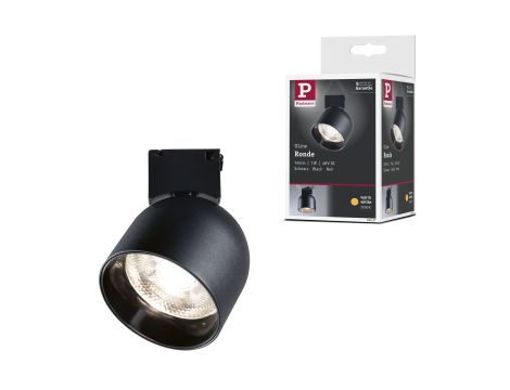 Reflektor systemu ULine RONDE LED 7W 405lm 3000K 85mm IP20 48V czarny / aluminium - 13