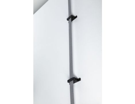 Uchwyt ścienny do taśm systemu Uline 2szt. IP20 czarny / aluminium - 3