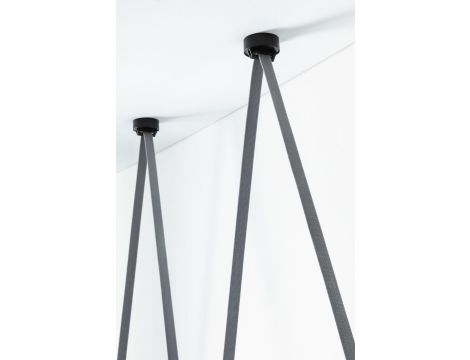 Uchwyt ścienno sufitowy systemu ULine 60mm IP20 czarny / aluminium - 10