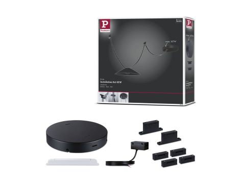 Zestaw instalacyjny z transformatorem systemu ULine max.60W 230V/48V czarny / aluminum - 10