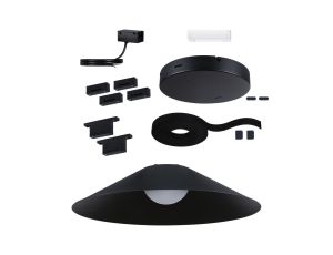 Zestaw kompletny systemu ULine CONE LED 5m czarny max.60W 230V/48V czarny / aluminum