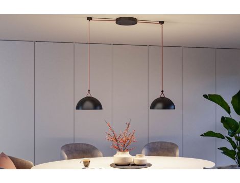 Taśma przewodząca systemu Uline 10m 48V terakota tkanina / miedź - 4