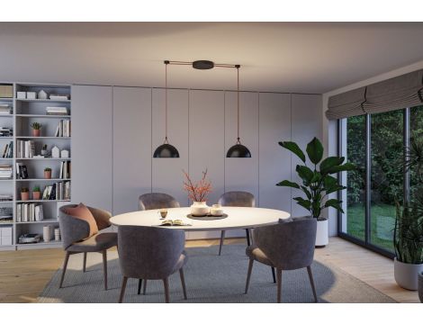 Taśma przewodząca systemu Uline 10m 48V terakota tkanina / miedź - 5