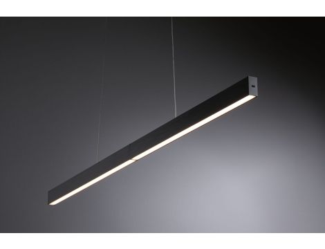 Lampa wisząca APTARE sensor LED 2x16,5 2x2050lm 2700K 230V szczotkowana czerń / metal - 7