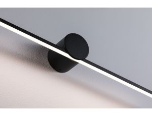 Oprawa ścienna SAVA LED nad lustro 7,5W 500lm 3000K 900mm IP44 230V czarny matowy / metal