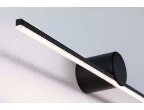 Oprawa ścienna SAVA LED nad lustro 7,5W 500lm 3000K 900mm IP44 230V czarny matowy / metal - 5