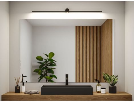 Oprawa ścienna SAVA LED nad lustro 13,5W 850lm 3000K 1200mm IP44 230V czarny matowy / metal - 7