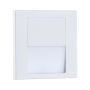 Oprawa przyschodowa TSARO LED kwadrat 1x1,W 80lm 2700K IP20 230V biały matowy / tworzywo sztuczne - 13