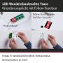 Oprawa przyschodowa TSARO LED kwadrat 1x1,W 80lm 2700K IP20 230V biały matowy / tworzywo sztuczne - 14