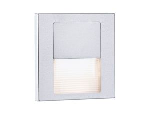 Oprawa przyschodowa TSARO LED kwadrat 1x1,W 80lm 2700K IP20 230V chrom matowy / tworzywo sztuczne - image 2