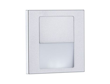 Oprawa przyschodowa TSARO LED kwadrat 1x1,W 80lm 2700K IP20 230V chrom matowy / tworzywo sztuczne - 5