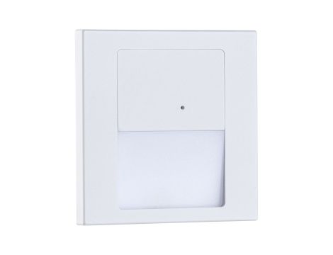 Oprawa przyschodowa TSARO LED czujnik ruchu i zmierzchu kwadrat 1x1,W 80lm 2700K IP20 230V biały matowy / tworzywo sztuczne - 2