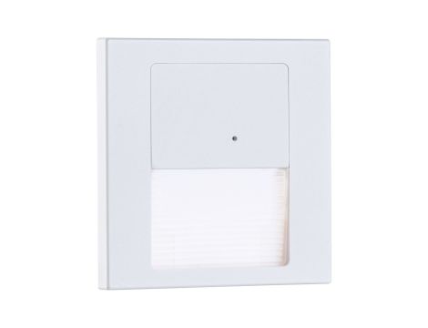 Oprawa przyschodowa TSARO LED czujnik ruchu i zmierzchu kwadrat 1x1,W 80lm 2700K IP20 230V biały matowy / tworzywo sztuczne - 12