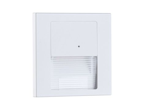 Oprawa przyschodowa TSARO LED czujnik ruchu i zmierzchu kwadrat 1x1,W 80lm 2700K IP20 230V biały matowy / tworzywo sztuczne - 11