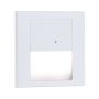 Oprawa przyschodowa TSARO LED czujnik ruchu i zmierzchu kwadrat 1x1,W 80lm 2700K IP20 230V biały matowy / tworzywo sztuczne - 2