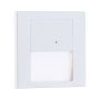 Oprawa przyschodowa TSARO LED czujnik ruchu i zmierzchu kwadrat 1x1,W 80lm 2700K IP20 230V biały matowy / tworzywo sztuczne - 13