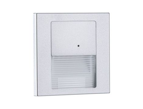 Oprawa przyschodowa TSARO LED czujnik ruchu i zmierzchu kwadrat 1x1,W 80lm 2700K IP20 230V chrom matowy / tworzywo sztuczne - 11