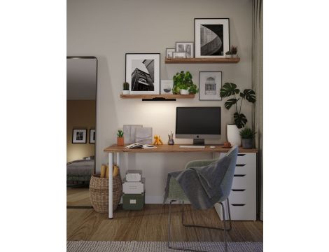 Mobilna lmapa meblowa ATALI LED DIM 2,6W 4000K 240lm USB-C 3.7W czarny / tworzywo sztuczne - 6