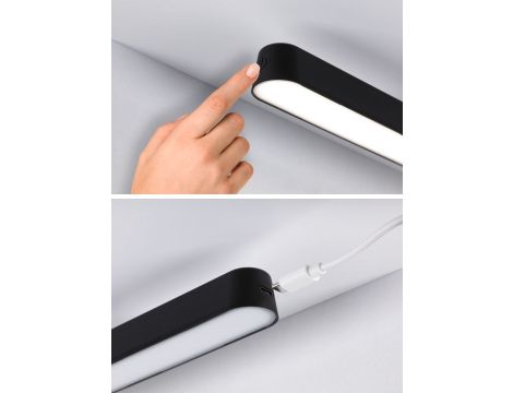 Mobilna lmapa meblowa ATALI LED DIM 2,6W 4000K 240lm USB-C 3.7W czarny / tworzywo sztuczne - 3