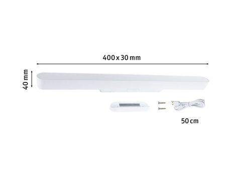 Mobilna lmapa meblowa ATALI LED DIM 2,6W 4000K 240lm USB-C 3.7W biały / tworzywo sztuczne - 11