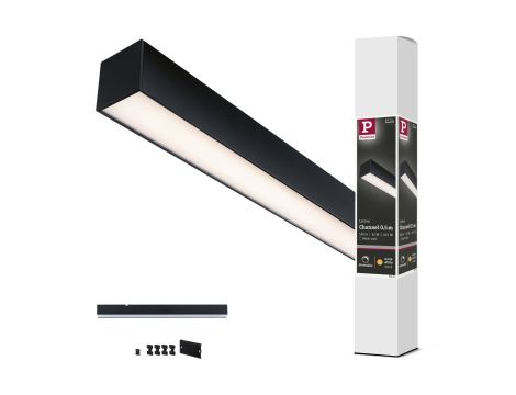 Oprawa liniowa systemu LINION LED 8,5W 0,5m 3000K IP20 24V czarny RAL 9004 /  aluminium - 15