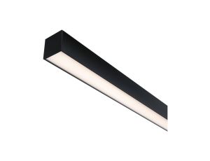 Oprawa liniowa systemu LINION LED 17W 1m 3000K IP20 24V czarny RAL 9004 / aluminium