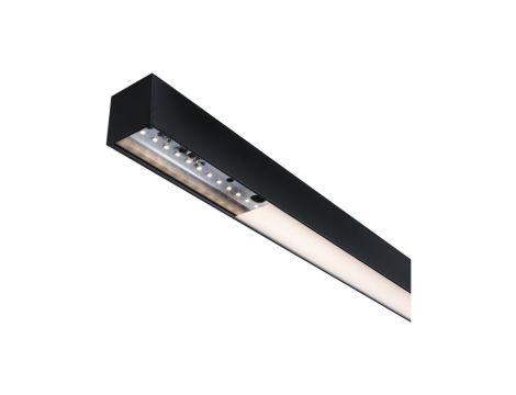 Oprawa liniowa systemu LINION LED 17W 1m 3000K IP20 24V czarny RAL 9004 / aluminium - 6