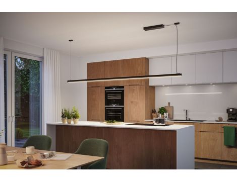 Oprawa liniowa systemu LINION LED 25,5W 1,5m 3000K IP20 24V czarny RAL 9004 / aluminium - 8