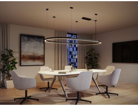 Oprawa liniowa systemu LINION LED 13W 90st. 3000K IP20 24V czarny RAL 9004 / aluminium - 5