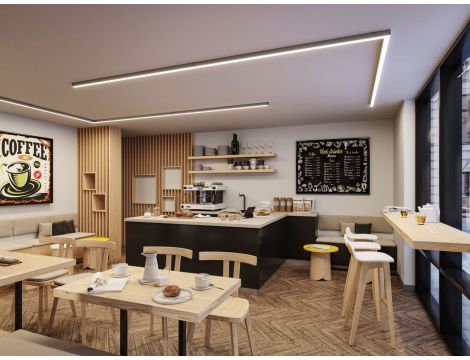 Oprawa liniowa systemu LINION LED 25,5W 1,5m 3000K IP20 24V chrom matowy / aluminium - 8