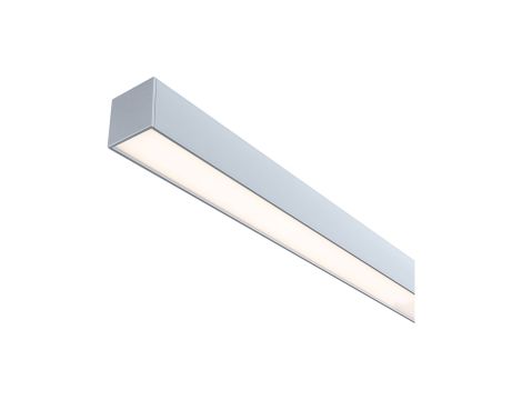 Oprawa liniowa systemu LINION LED 25,5W 1,5m 3000K IP20 24V chrom matowy / aluminium