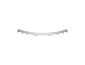 Profil świetlny systemu Linion wygięty 90st. 13W 1400lm 3000K 24V chrom mat / aluminium / tworzywo sztuczne